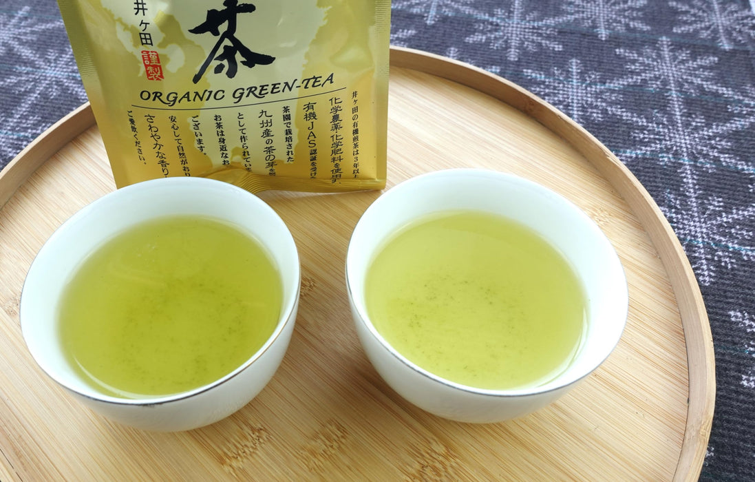 Iwada Tea Making Igeta 有机煎茶绿茶 100G 优质