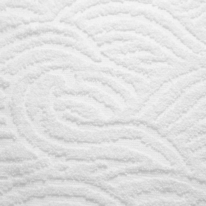 Stylem Takisada-Osaka Imabari White Cotton Bath Towels Set 60x110cm (2 Pack)