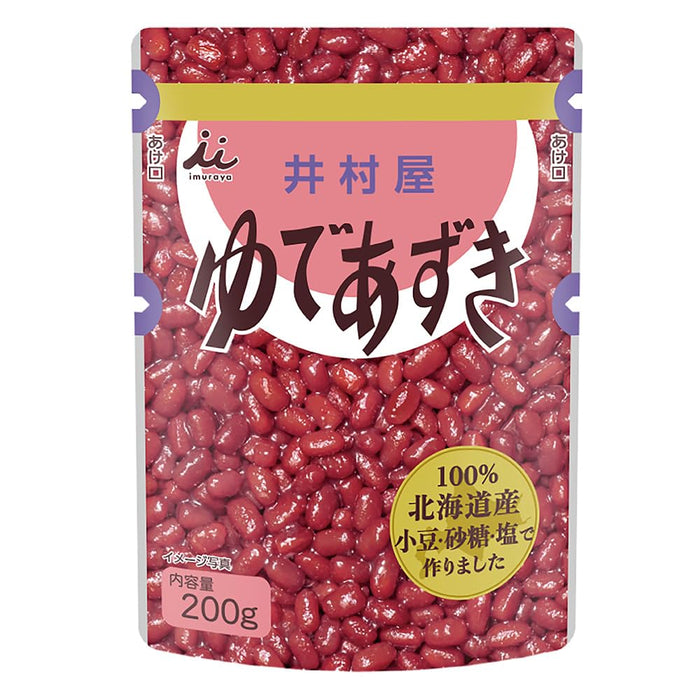 Imuraya Yude Azuki Prepared Sweet Red Beans 200g Japan Authentic Treat