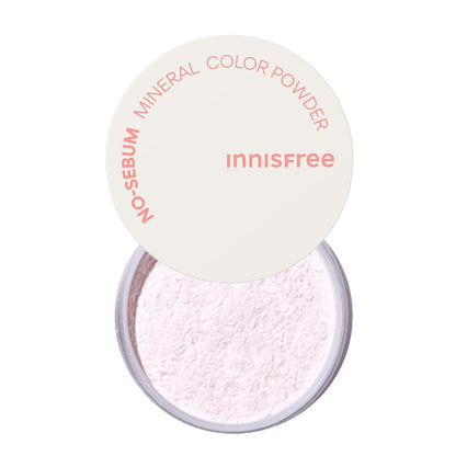 Innisfree No Sebum Mineral Color Powder Peach Oil-Control Formula