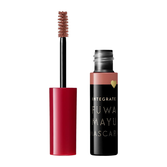 Integrate Fluffy Eyebrow Mascara Br371 Brick Brown 6g - Long-lasting Volume