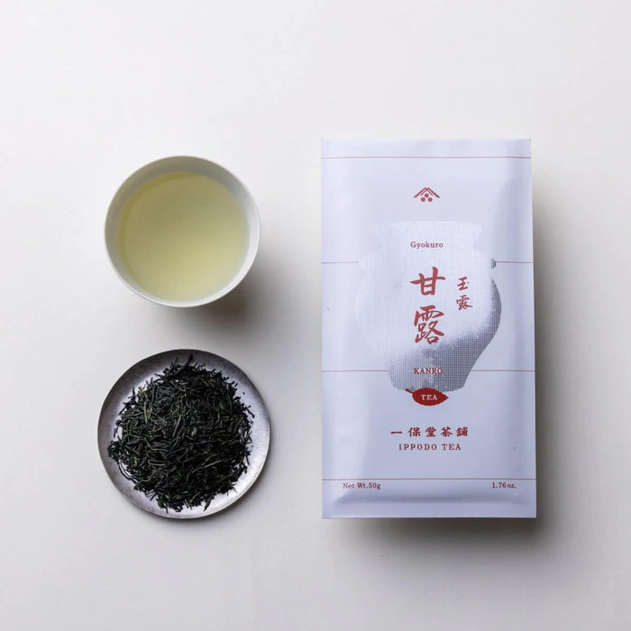 Ippodo Tea Shop Premium Gyokuro Kanro Green Tea 50g Bag