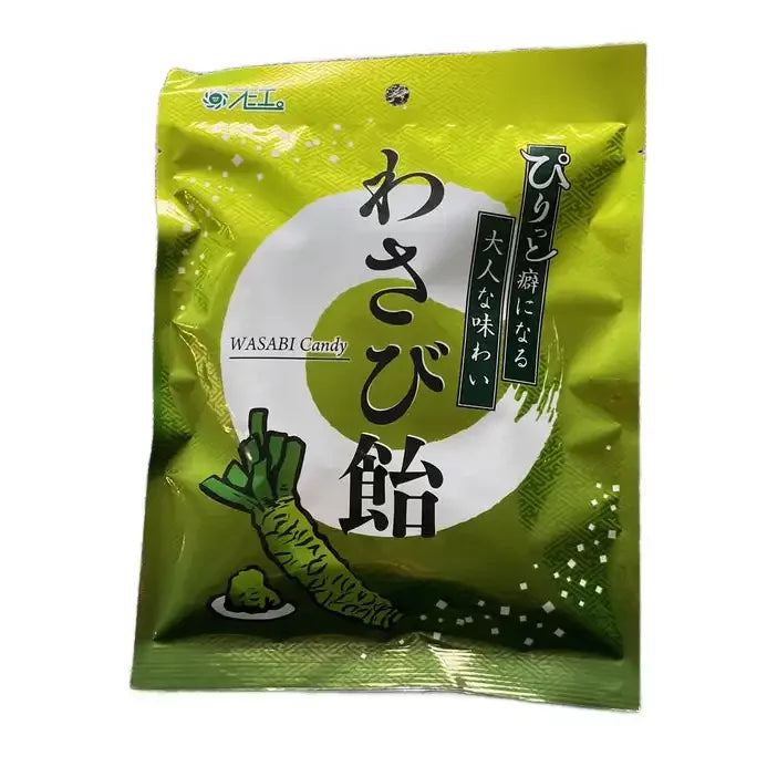 Irie Seika Japanese Wasabi Candy Sweet Spicy Treat 63g