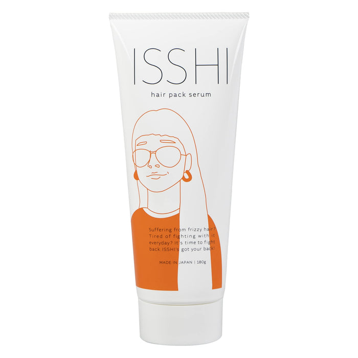 Ishi Hair Pack 精华面膜酸性热处理，适用于卷发或波浪发修复