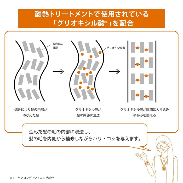 Ishi 髮膜精華面膜酸熱處理適用於捲髮或波浪髮修復