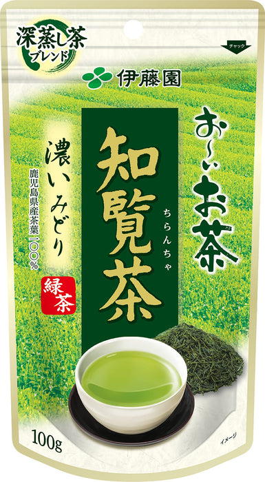 伊藤園 Oi Ocha Chiran 茶 100G - 優質日本綠茶