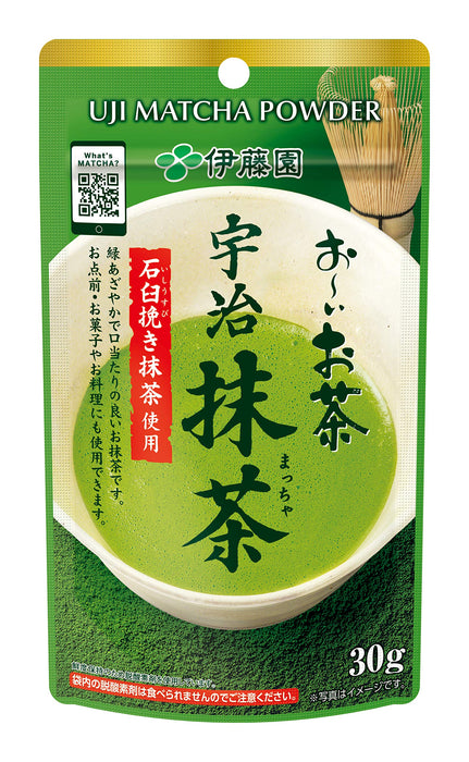 Itoen Leaf (Japanese Tea) Oi Ocha Uji Matcha Powder Sticks 30G X 30