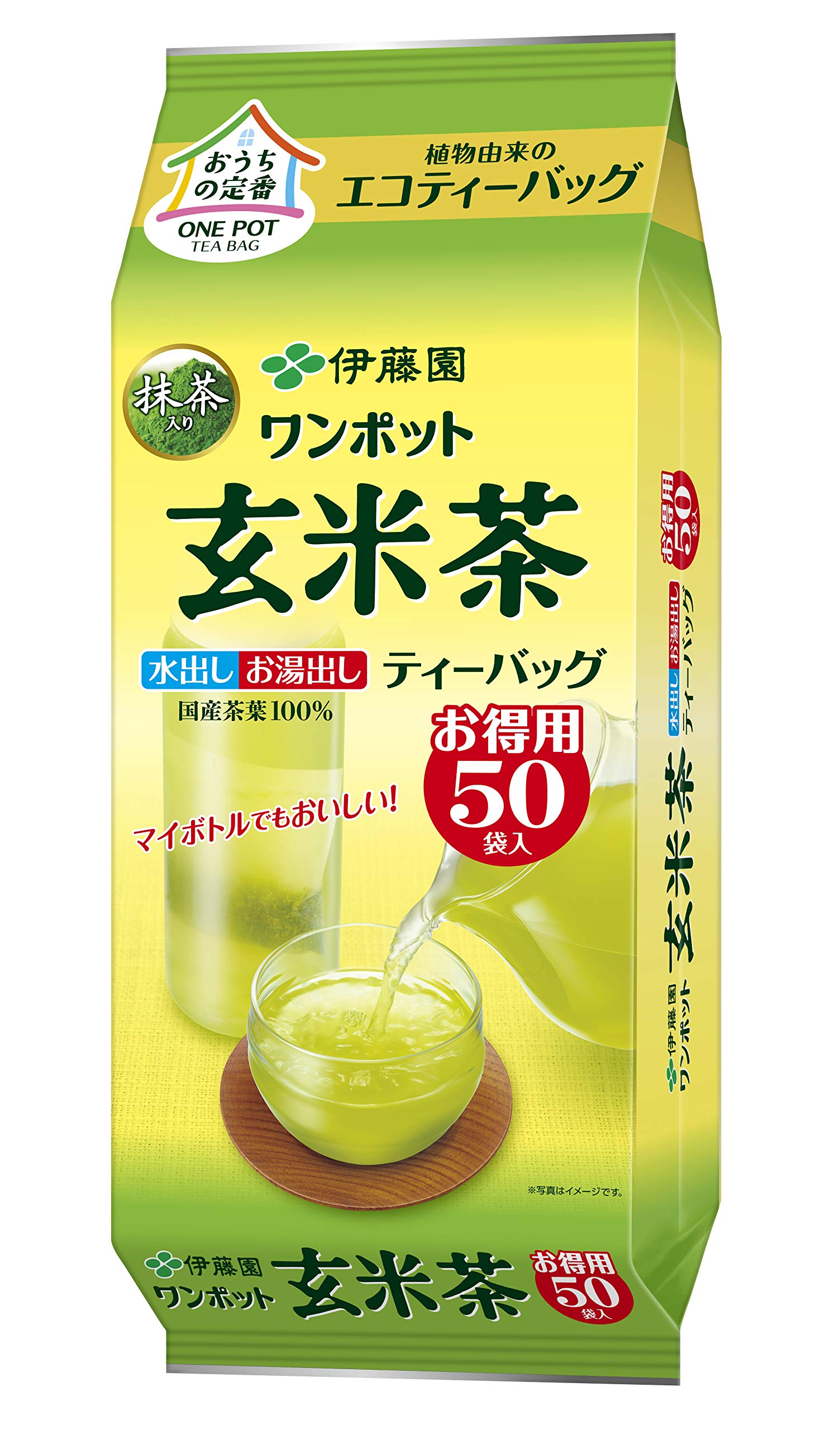 Itoen One Pot Brown Rice Tea With Matcha 3.3G X 50 Bags Eco Tea Bag