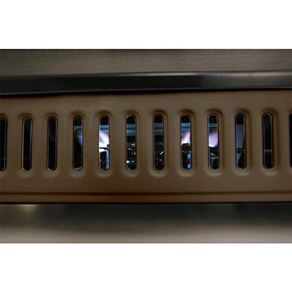 Iwatani Cassette Gas Hot Plate Yakijozusan Alpha Brown Cb-Ghp-A-Br