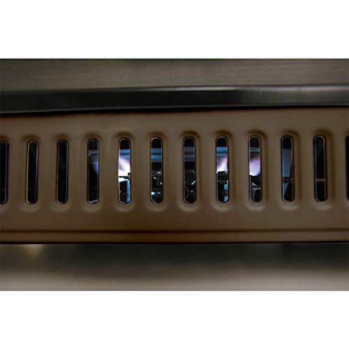 Iwatani Cassette Gas Hot Plate Yakijozusan Alpha Brown Cb-Ghp-A-Br