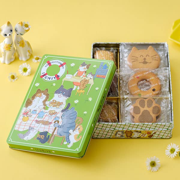 泉屋東京店 餅乾拼盤 Nekokan 1 罐 20 獨立包裝袋