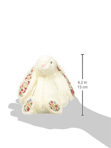 Jelly Cat Blossom Bashful Bunny S Plush 15cm Cream Rabbit Toy