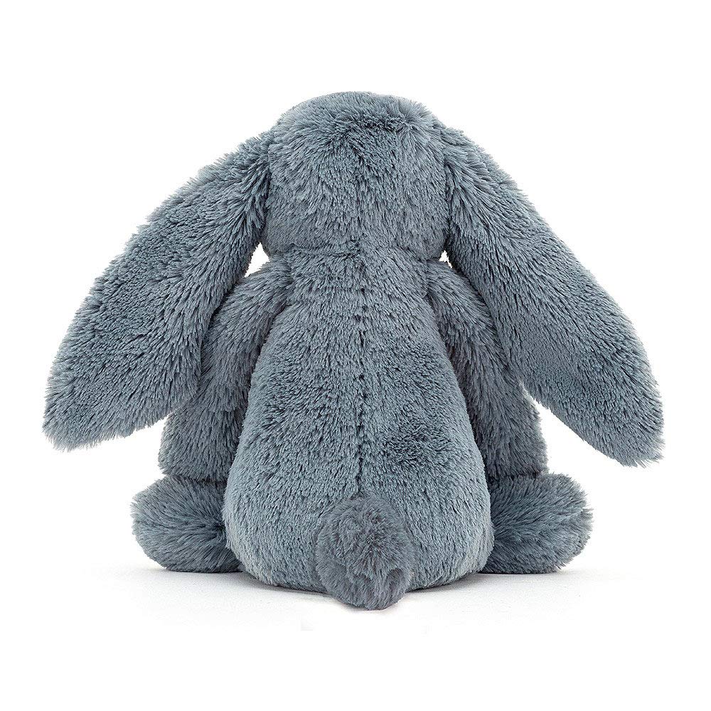 Jelly Cat Blossom Bunny Plush in Dusky Blue Floral 31cm Medium Size