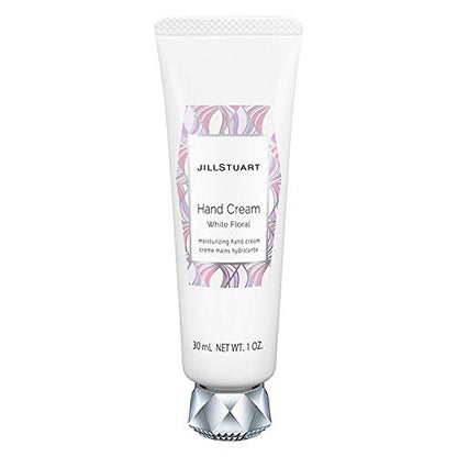 Jillstuart White Floral Hand Cream 30ml - Moisturizing and Nourishing