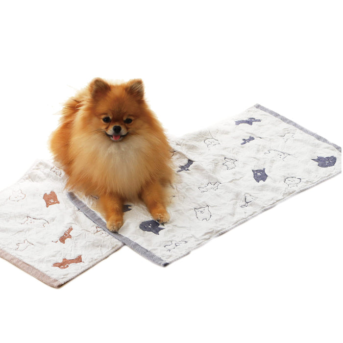 Jogan Pet Cooling Mat Brown 34x50cm for Small Pets