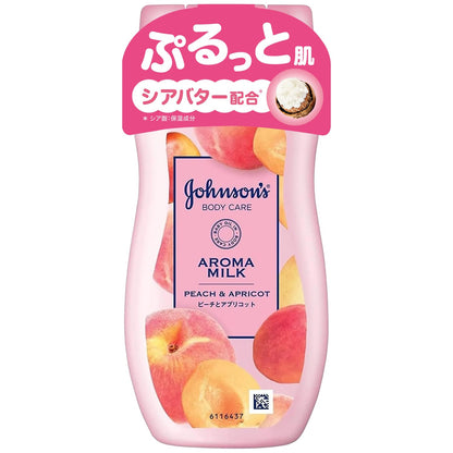 強生身體護理香薰乳液保濕乳液桃杏香型 200ml