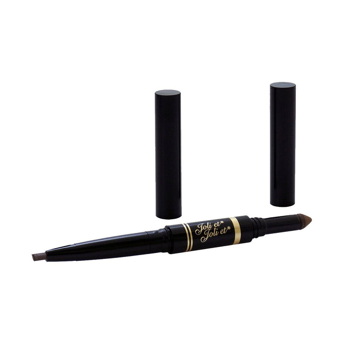 Jolliet Jolliet 二合一眉筆和眉粉 - 自然棕色