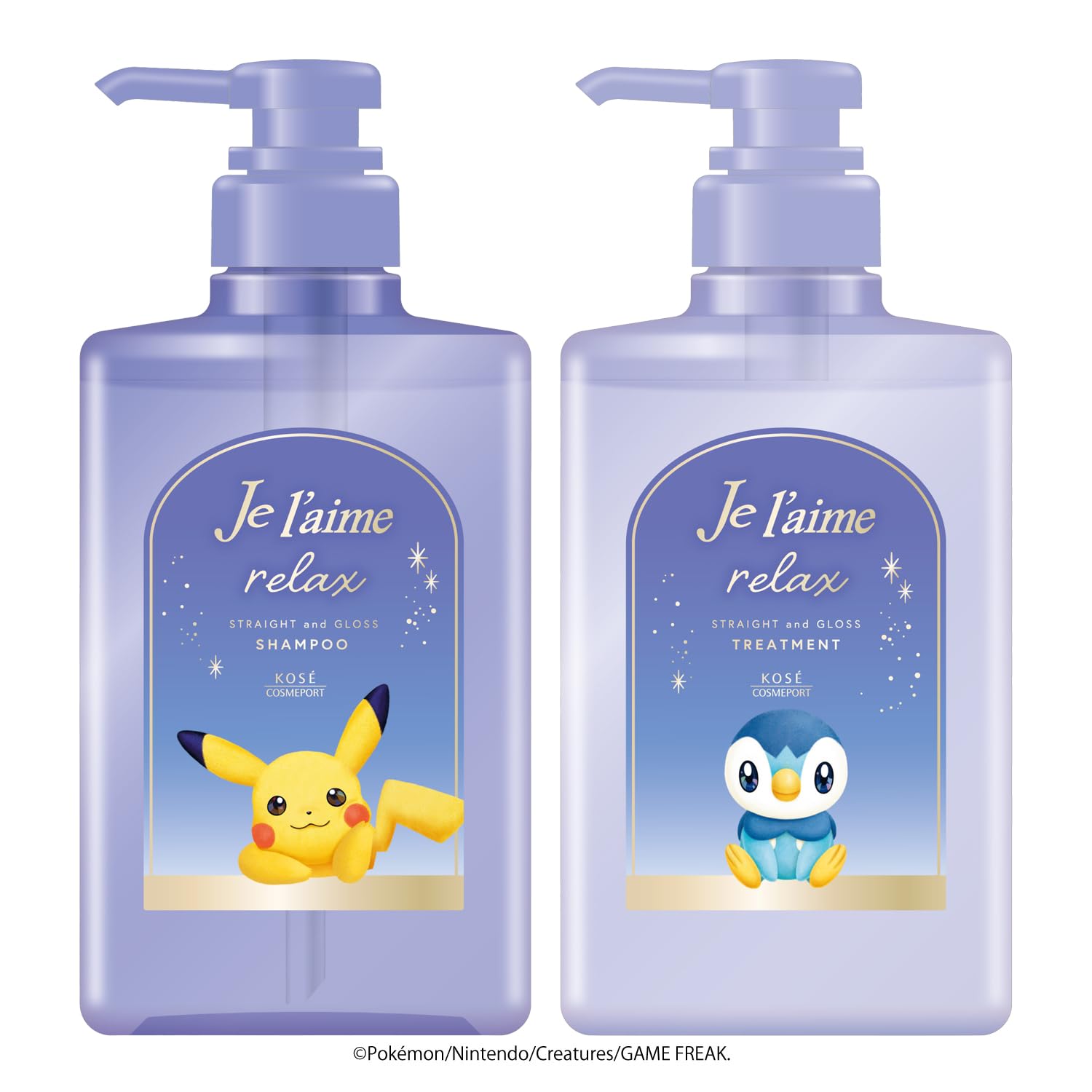 Je l'aime Relax Midnight Repair Pokemon Edition 直筒光澤吸乳器套裝
