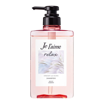 Je l'aime Relax Shampoo for Curly Wavy Hair 480ml - Straight Gloss Formula