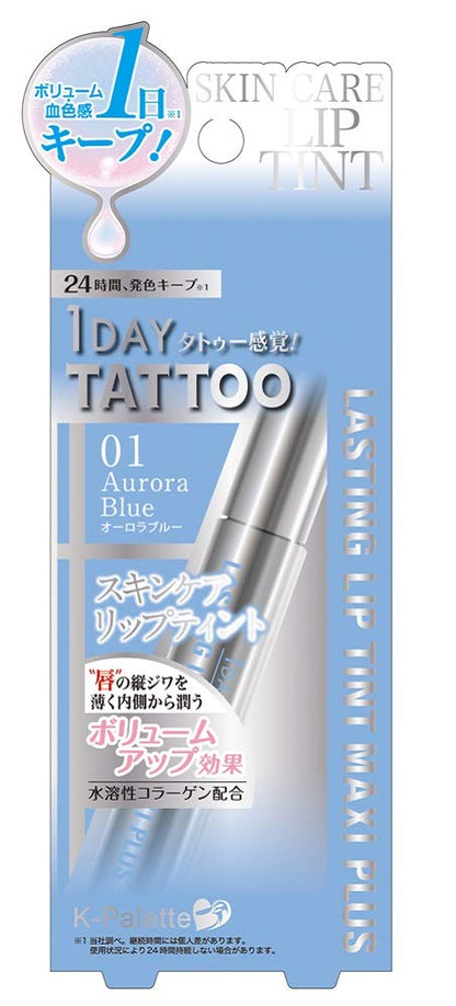 K-Palette Lasting Lip Tint Maxi Plus 01 Aurora Blue 8.5G