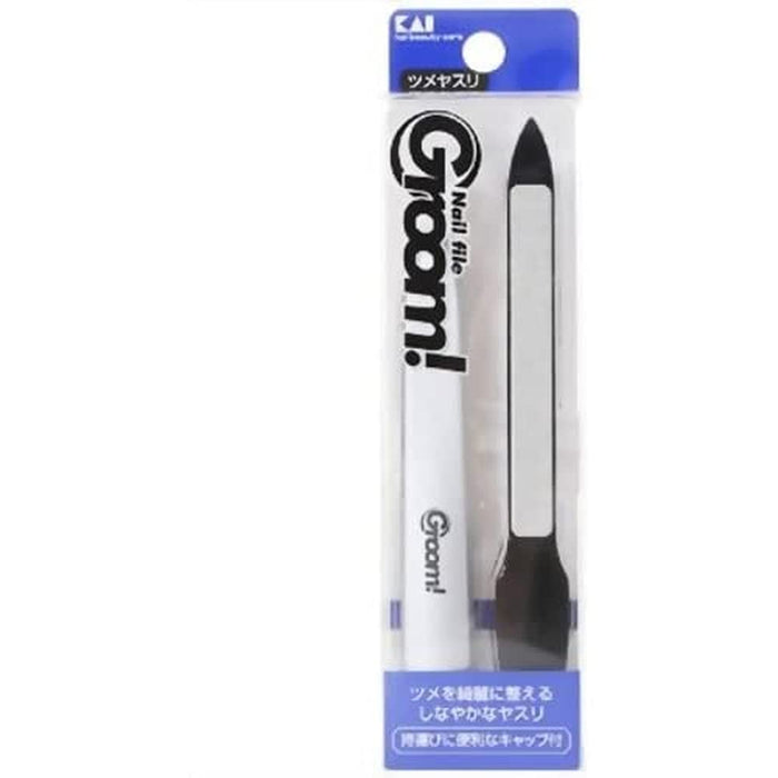Kai Corporation Groom Nail File: Precision Manicure Tool for Perfect Nails
