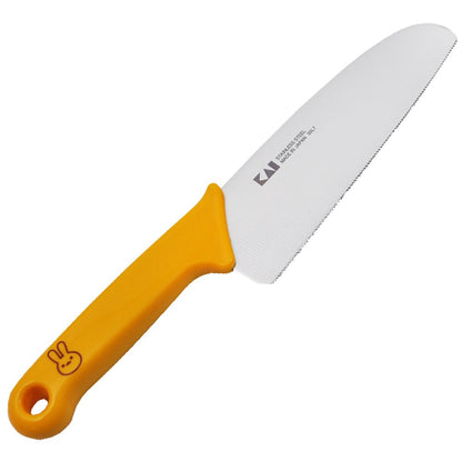 When Kai Little Chef Club Kids Knife FG-5001 - Safe Kitchen Tool for Children