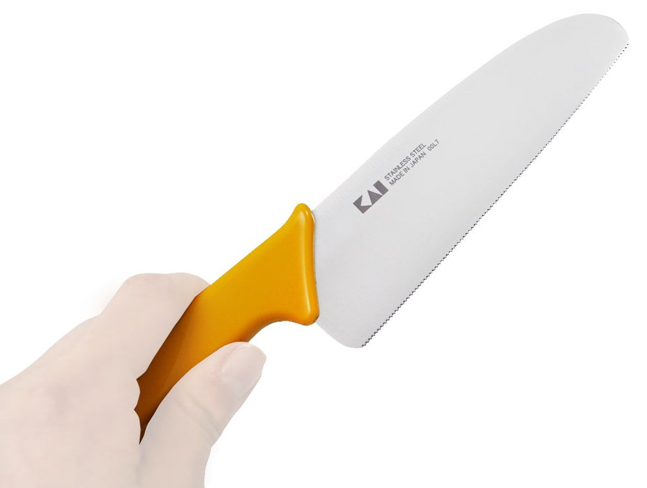 When Kai Little Chef Club Kids Knife FG-5001 - Safe Kitchen Tool for Children