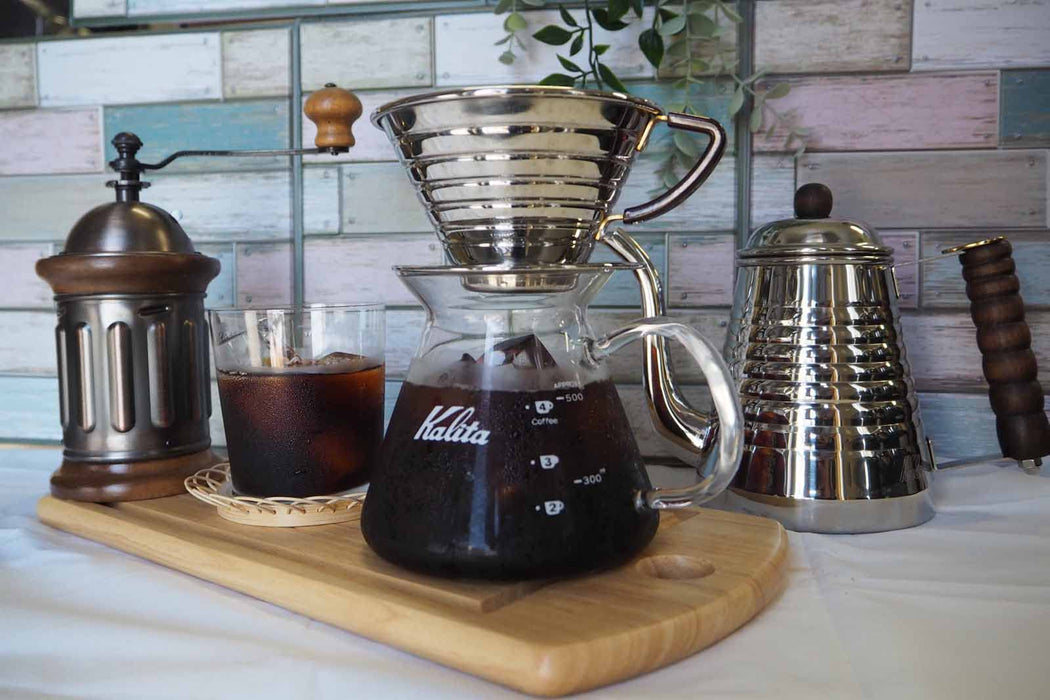 Kalita Glass Coffee Server G 500 2-4 Servings Premium Pour Over Carafe