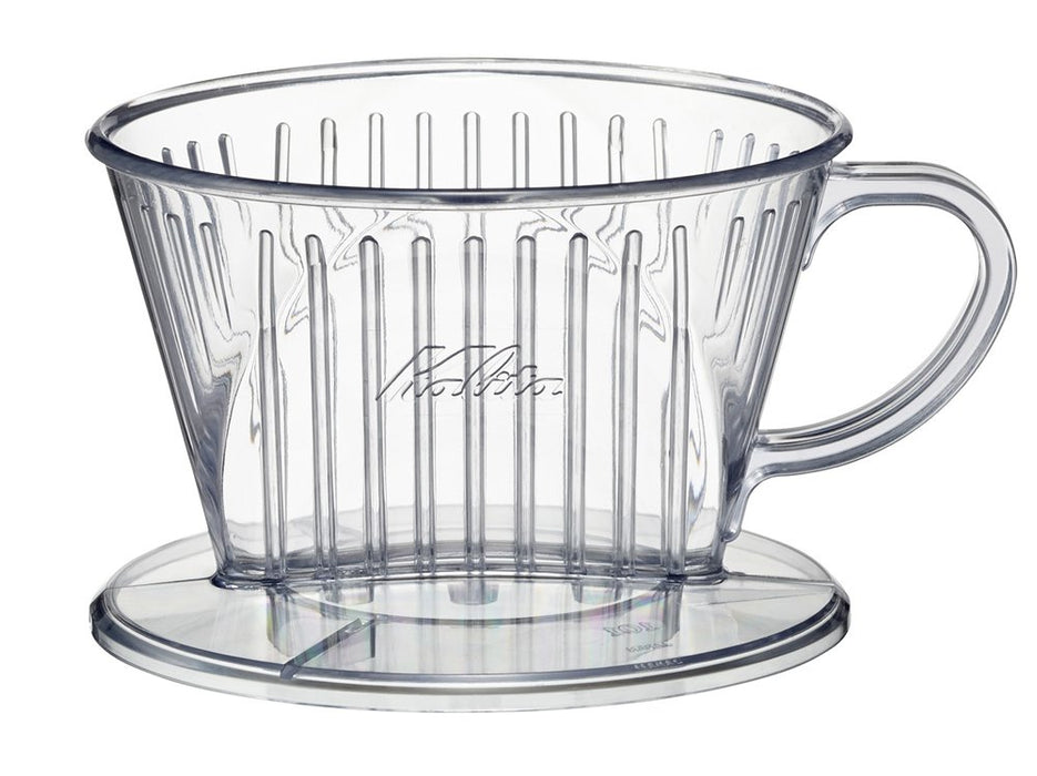 Kalita Clear Plastic Coffee Dripper 101 - Perfect Pour Over Brewer