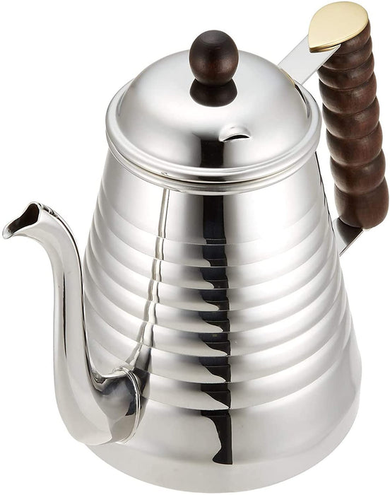 Kalita SSW Stainless Steel Gooseneck Kettle 1L Pour Over Coffee Pot