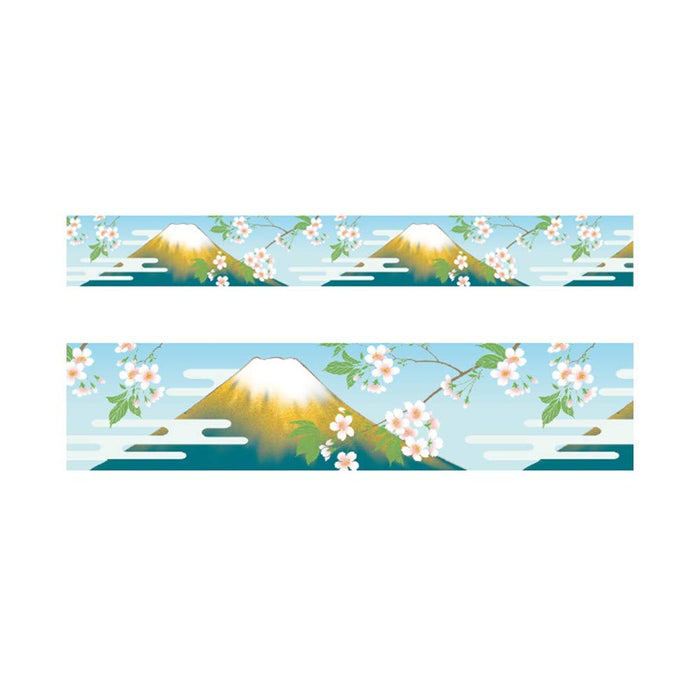 A Shirt Kamiiso Kimono Washi Tape Mount Fuji Pattern Masking Tape