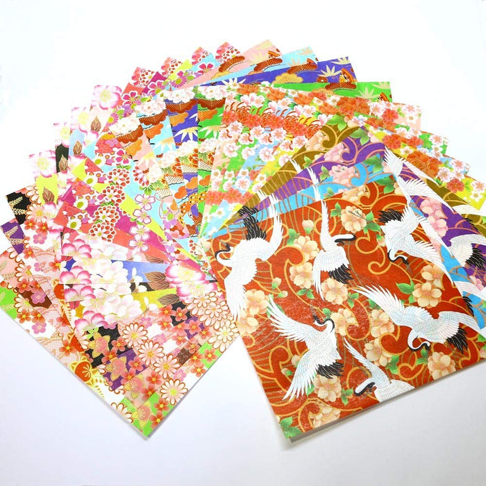 A Shirt Kamiiso Washi Kyoto Kimono Pattern Origami Paper 24 Sheets Pack