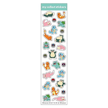 KamioJapan Pokemon Collect Stickers Mix1 020887