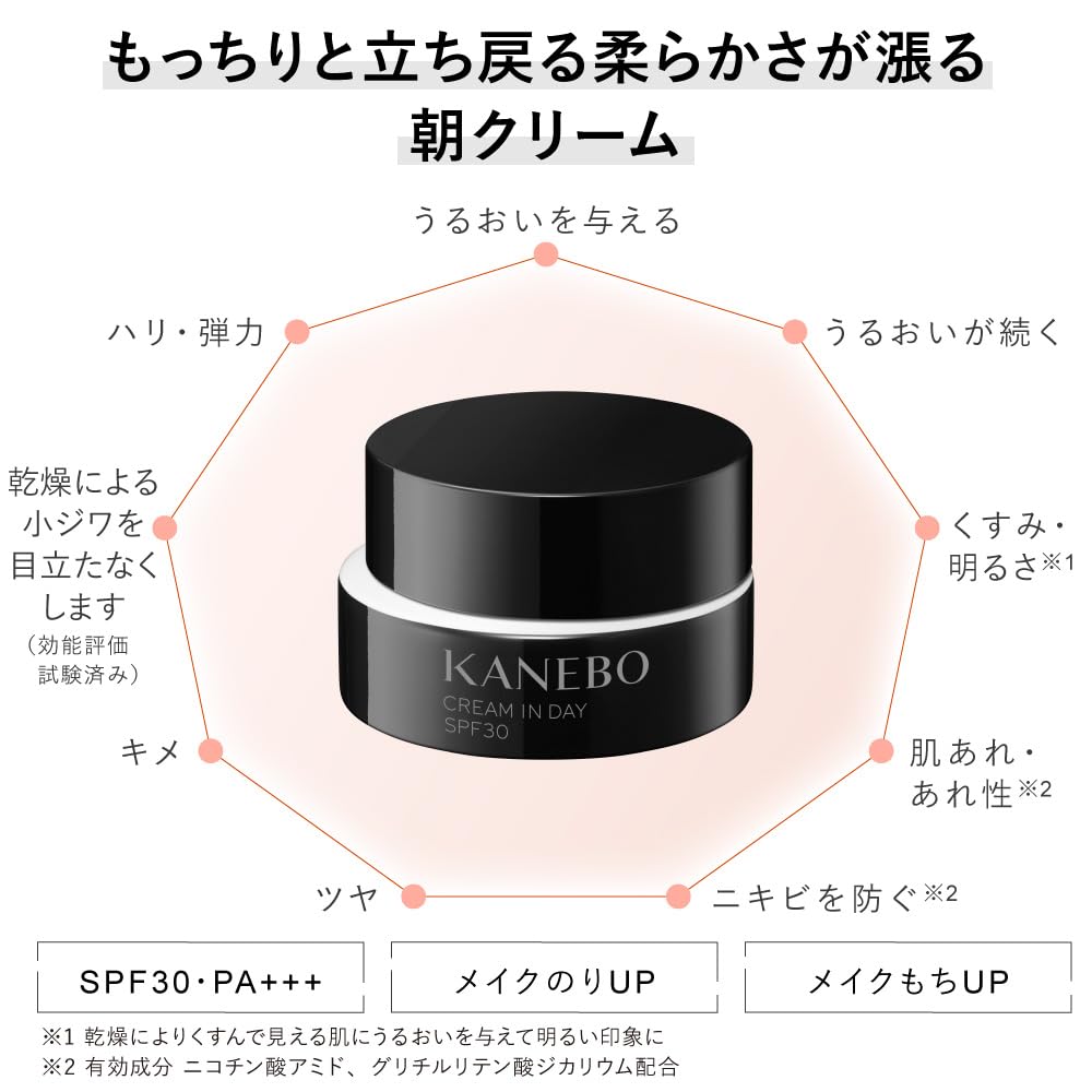 Kanebo Cream In Day II Morning Cream SPF30 40g for Long-lasting Makeup