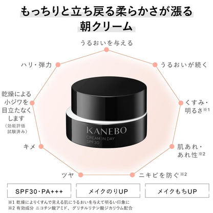Kanebo Cream In Day II Morning Cream SPF30 40g for Long-lasting Makeup