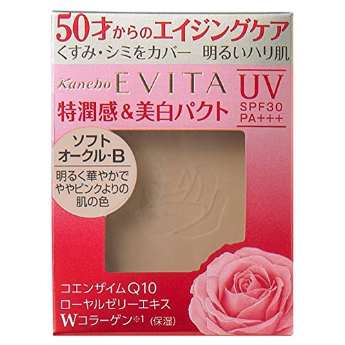 Kanebo Evita Brightening Essence SPF30 PA+++ Foundation Soft Ocher-B 10G