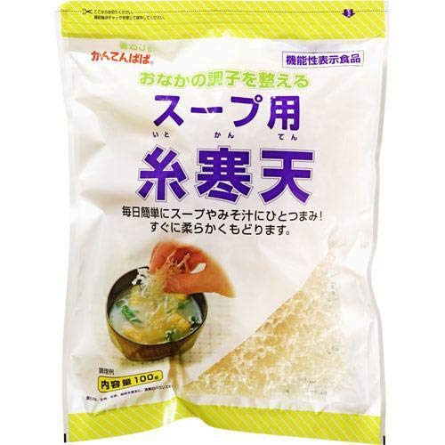 Kanten Papa Ito Kanten Agar Strings 100G - Perfect for Soups