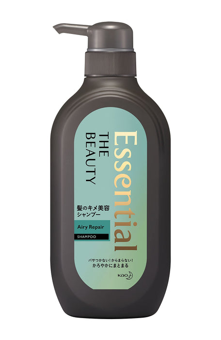 Essential 花王 The Beauty Airy Repair 洗髮精 500ml - 平滑損傷護理