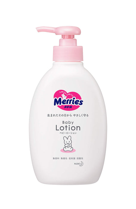 Mares Kao Merries Baby Lotion Pump 300Ml Gentle Hydration for Sensitive Skin