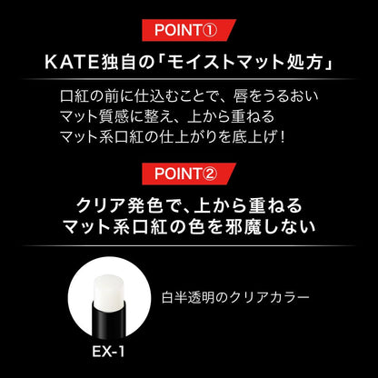 Kate Matte Maximizer Ex-1 Lipstick Long-Lasting Elegant Finish