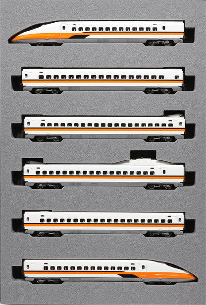 Kato High-Speed Rail 700T 6-Car Basic Set Model 10-1616 Taiwan Edition