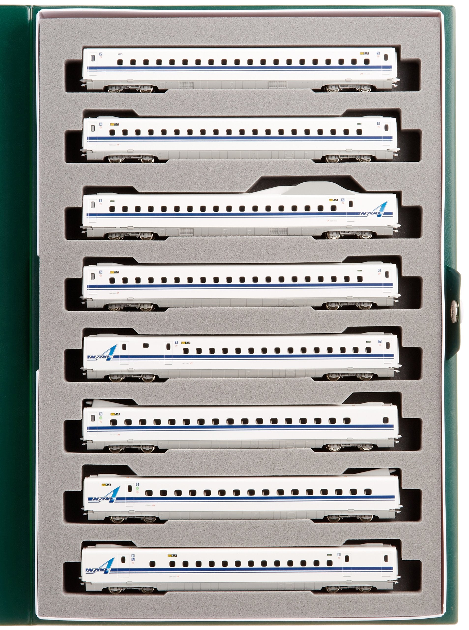 Kato N700A Nozomi 8-Car Railway Model Train N Gauge Set 10-1176