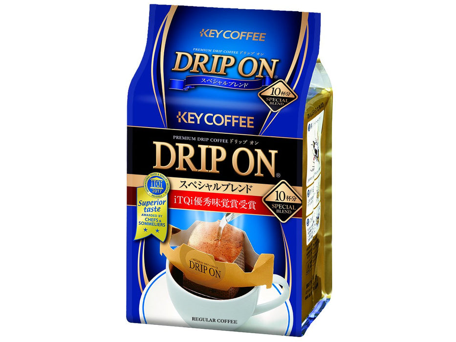 Key Coffee Drip On 特殊混合日本滴漏咖啡袋裝 80 克