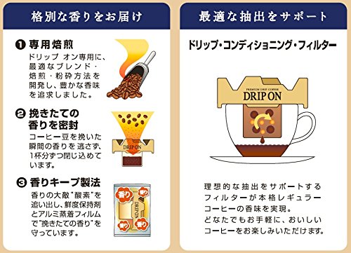 Key Coffee Drip On 特殊混合日本滴漏咖啡袋裝 80 克