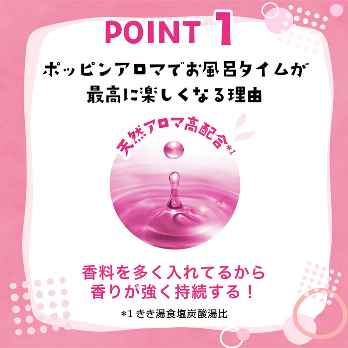 Kikiyu Poppin Aroma 花香 360G 沐浴添加劑約 12 份