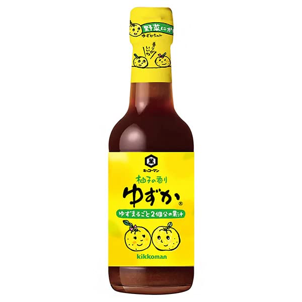 Kikkoman Yuzuka 柚子酱 250ml 日式柑橘酱油调味汁