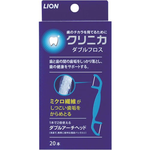 Beautiful Beautiful Kirei Kirei Clinica Ad Double Floss 20P Blue