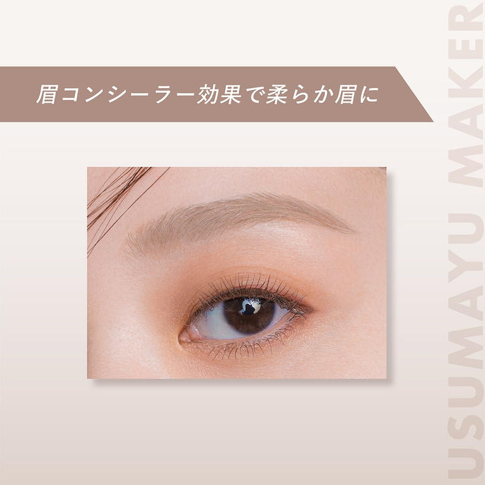 Kiss Eyebrow Maker - Thin 02 Ash Beige 6G for Perfectly Defined Brows