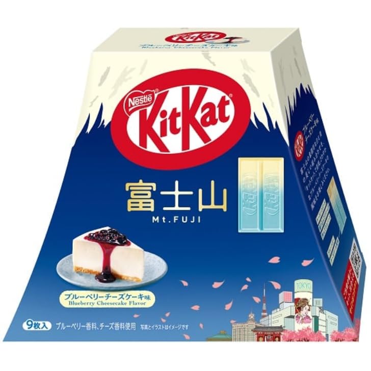 KitKat Mount Fuji Blueberry Cheesecake Flavor 104g