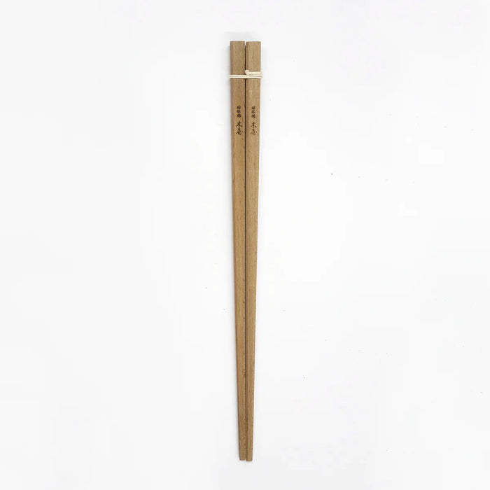 Kiya 30cm Wooden Antibacterial Long Cooking Chopsticks Square Design